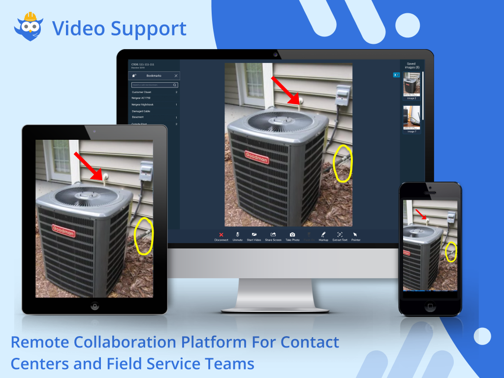 Video and Cobrowse for Support by Blitzz dashboard view — Video app on the Zendesk Marketplace